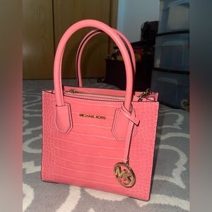 Michael Kors Pink Coral Small Bag